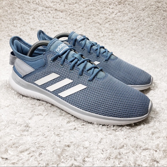 adidas Shoes - Adidas Blue Cloudfoam QT Flex Sneakers